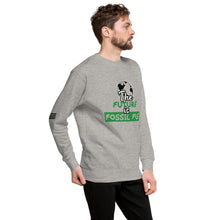 Load image into Gallery viewer, The Future is Fossil Fuel Men's Sweatshirt