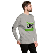 Load image into Gallery viewer, Green New Steal Men's Sweatshirt