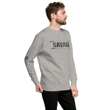 Load image into Gallery viewer, SAVAGE with Arrows Men's Sweatshirt