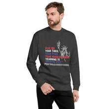 Load image into Gallery viewer, Give Me Your Tired But Not in Martha's Vineyard Men's Sweatshirt