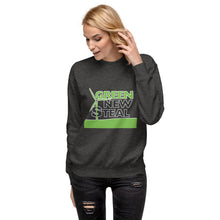 Load image into Gallery viewer, Green New Steal Women's Sweatshirt