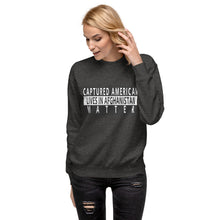 Load image into Gallery viewer, Captured American Lives Matter Women's Sweatshirt