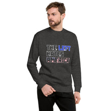 Load image into Gallery viewer, The Left Hates America Men's Sweatshirt