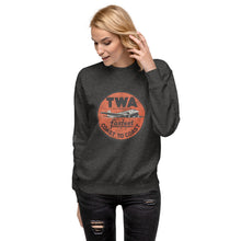 Load image into Gallery viewer, TWA Fastest Coast to Coast Women's Sweatshirt