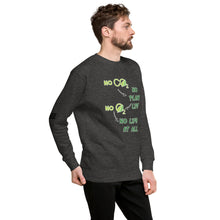 Load image into Gallery viewer, No CO2 No Plant Life No O2 No Life At All Men's Sweatshirt
