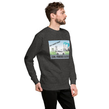 Load image into Gallery viewer, Coal Powered Electric Car Men's Sweatshirt
