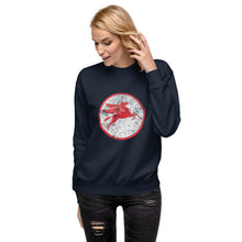 Load image into Gallery viewer, "Mobile Pegasus Oil Sign" Women's Sweatshirt