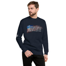Load image into Gallery viewer, "I Established the Constitution of this Land" Men's Sweatshirt