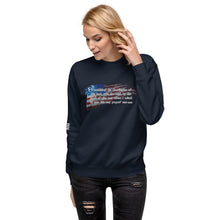 Load image into Gallery viewer, "I Established the Constitution of this Land" Women's Sweatshirt