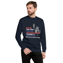 Load image into Gallery viewer, Give Me Your Tired But Not in Martha's Vineyard Men's Sweatshirt