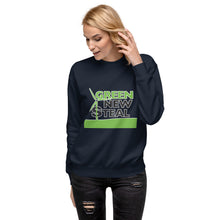 Load image into Gallery viewer, Green New Steal Women's Sweatshirt