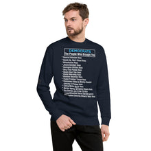 Load image into Gallery viewer, Democrat Hoaxes Men's Sweatshirt