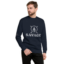 Load image into Gallery viewer, SAVAGE Arrow in Circle Men's Sweatshirt