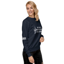 Load image into Gallery viewer, My AR-15 Self-Identifies as a Musket Women's Sweatshirt