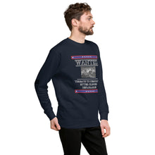 Load image into Gallery viewer, Wanted Threats to Democracy Bitter Clingers Deplorables Men's Sweatshirt