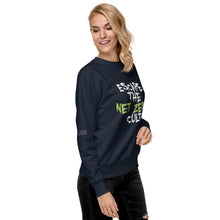 Load image into Gallery viewer, Escape the Net Zero Cult Women's Sweatshirt