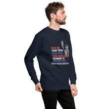 Load image into Gallery viewer, Give Me Your Tired But Not in Martha's Vineyard Men's Sweatshirt