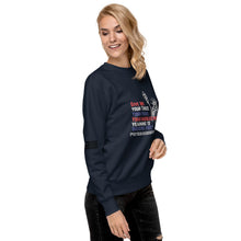 Load image into Gallery viewer, Give Me Your Tired But Not in Martha's Vineyard Women's Sweatshirt