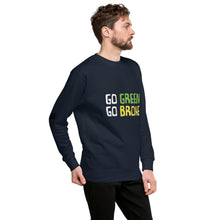 Load image into Gallery viewer, Go Green Go Broke Men's Sweatshirt