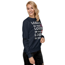 Load image into Gallery viewer, Losers in 1865 Losers in 1945 Losers in 2022 Women's Sweatshirt
