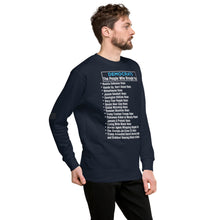 Load image into Gallery viewer, Democrat Hoaxes Men's Sweatshirt