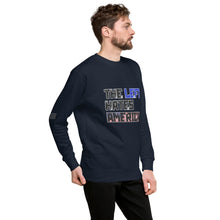 Load image into Gallery viewer, The Left Hates America Men's Sweatshirt