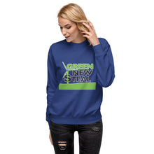 Load image into Gallery viewer, Green New Steal Women's Sweatshirt