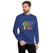 Load image into Gallery viewer, Green New Steal Men's Sweatshirt