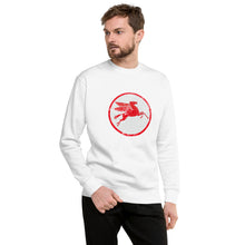 Load image into Gallery viewer, " Mobile Pegasus Oil Sign" Men's Sweatshirt