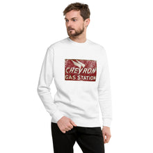 Load image into Gallery viewer, "Chevron Gasoline Station" Men's Sweatshirt