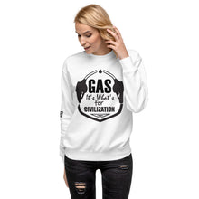Load image into Gallery viewer, Gas It's What's for Civilization Women's Sweatshirt