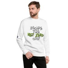 Load image into Gallery viewer, Escape the Net Zero Cult Men's Sweatshirt