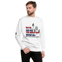 Load image into Gallery viewer, Give Me Your Tired But Not in Martha's Vineyard Men's Sweatshirt