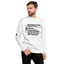 Load image into Gallery viewer, When Mankind Can Control Men's Sweatshirt