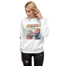 Load image into Gallery viewer, DeSantis Airlines Announcing New Service Women's Sweatshirt