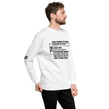 Load image into Gallery viewer, When Mankind Can Control Men's Sweatshirt