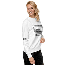 Load image into Gallery viewer, When Mankind Can Control Women's Sweatshirt