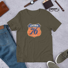 Load image into Gallery viewer, "76 Oil Shield" Men's T-shirt