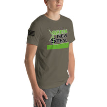 Load image into Gallery viewer, Green New Steal Men's T-shirt