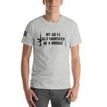 Load image into Gallery viewer, My AR-15 Self-Identifies as a Musket Men's T-shirt