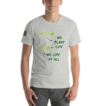 Load image into Gallery viewer, No CO2 No Plant Life No O2 No Life At All Men's T-shirt