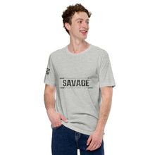 Load image into Gallery viewer, SAVAGE with Arrows Men's T-shirt