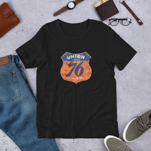 Load image into Gallery viewer, "76 Oil Shield" Men's T-shirt