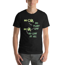 Load image into Gallery viewer, No CO2 No Plant Life No O2 No Life At All Men's T-shirt