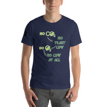 Load image into Gallery viewer, No CO2 No Plant Life No O2 No Life At All Men's T-shirt