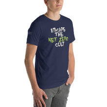 Load image into Gallery viewer, Escape the Net Zero Cult Men's T-shirt
