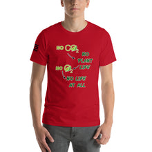 Load image into Gallery viewer, No CO2 No Plant Life No O2 No Life At All Men's T-shirt