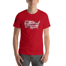 Load image into Gallery viewer, Oil Is The Lifeblood of America Men's t-shirt