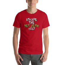 Load image into Gallery viewer, Escape the Net Zero Cult Men's T-shirt