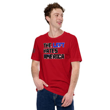 Load image into Gallery viewer, The Left Hates America Men's T-shirt